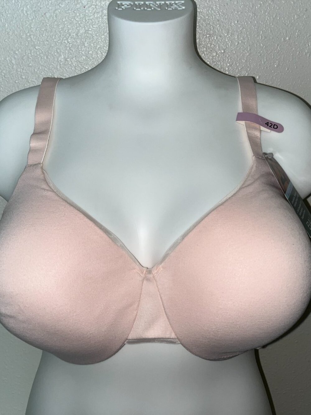 BALI COTTON TSHIRT UNDERWIRE BRA SZ 42DD